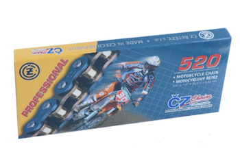 CZ 2024/04 ŁAŃCUCH NAPĘDOWY 520 EC (112 OGNIW) MOTOCROSS DO 550 CCM (38,0 KN) + ZAPINKA