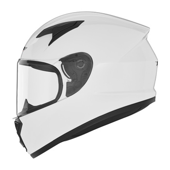 NOX KASK INTEGRALNY (FULL FACE) N731 KID / JUNIOR (DZIECIĘCY) KOLOR BIAŁY POŁYSK ROZMIAR M