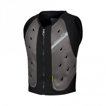 MACNA WYPRZEDAŻ KAMIZELKA CHŁODZĄCA COOLING VEST DRY EVO GREY KOLOR SZARY/CZARNY ROZMIAR S/M