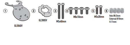 KAPPA 2025/01 MOCOWANIE TANKLOCK CF MOTO MT 450 '24-,