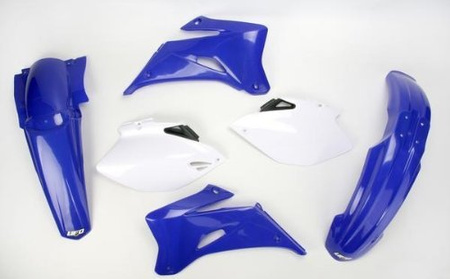 UFO KOMPLET PLASTIKÓW YAMAHA YZ 85 '13-'14 KOLOR OEM (NIEBIESKI/BIAŁY) (YA313E999)