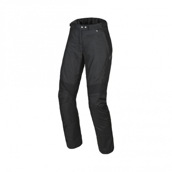 MACNA WYPRZEDAŻ SPODNIE (WYPINANY RAINTEX) DAMSKIE DEVA LADIES MOTORCYCLE PANTS BLACK KOLOR CZARNY ROZMIAR L